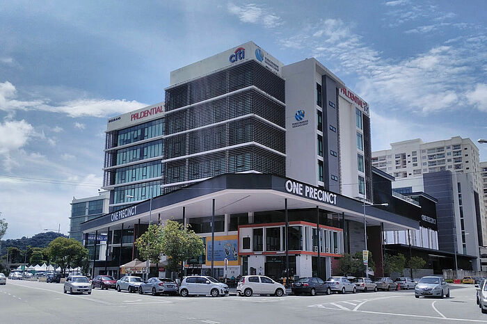 Gebäude von FAULHABER Malaysia Sdn Bhd, Penang, Malaysia