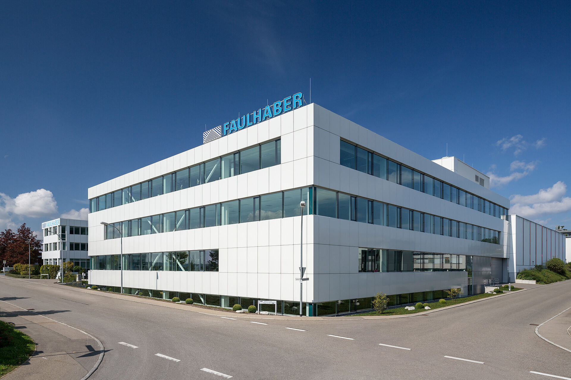 Building of Dr. Fritz Faulhaber GmbH & Co. KG, Schönaich, Germany