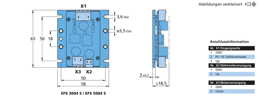 Adapter & Leitungen Serie EFS 3004/5004 S von FAULHABER