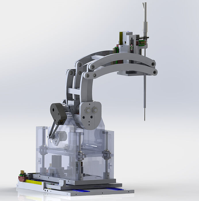 PiezoMotoren Leistung für MRI Robot