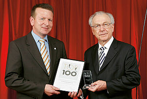 faulhaber ontvangt de Top 100 innovator award
