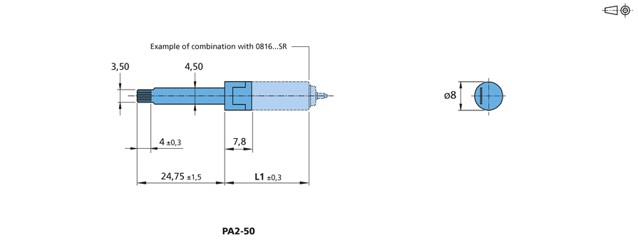 Incremental encoder Series PA2-50 by FAULHABER