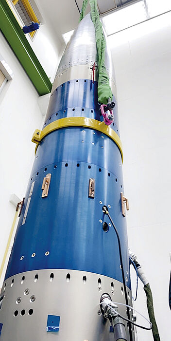 Linear Motoren für Raumfahrt Hades capsule Rexus Rakete