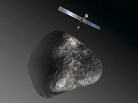 Antriebssysteme für Raumfahrt Rosetta Mission Landung