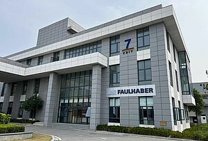 Gebäude von FAULHABER Drive System Technology (Taicang) Co., Ltd.,Taicang, China