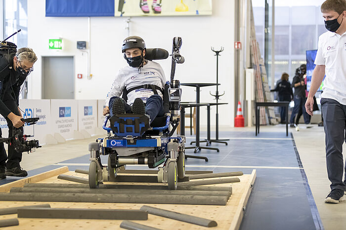 Moteur cc pour HSR team compétition de fauteuils roulants motorisés