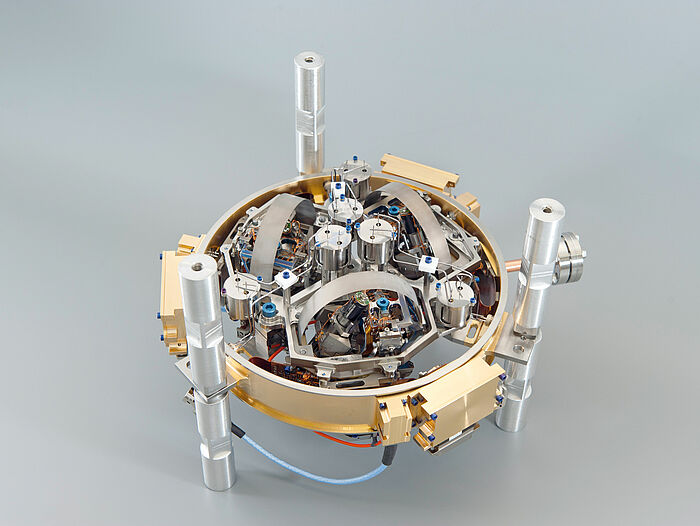 Stepper motor for Space InSight SEIS sodern open