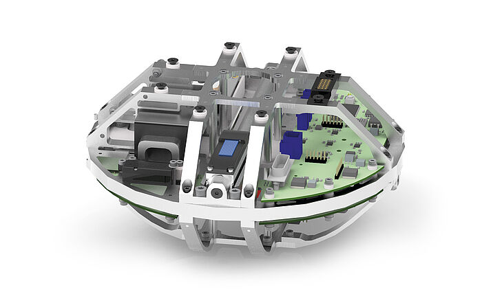 Linear motor for Space Hades capsule inside